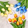 Tulip Artificial Flower: PU Feel for Wedding, Home, or Hotel Decor
