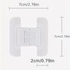 2pcs Refrigerator Anti Opening Lock, Self-adhesive Drawer Lock To Prevent Sudden Opening, Drawer Cabinet Door Lock