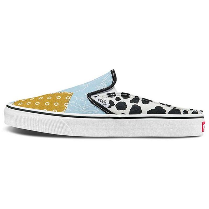 Vans Слипоны-мюли Кеды на низкой подошве Холщовые Унисекс Color Block VN0A4P3U6UX