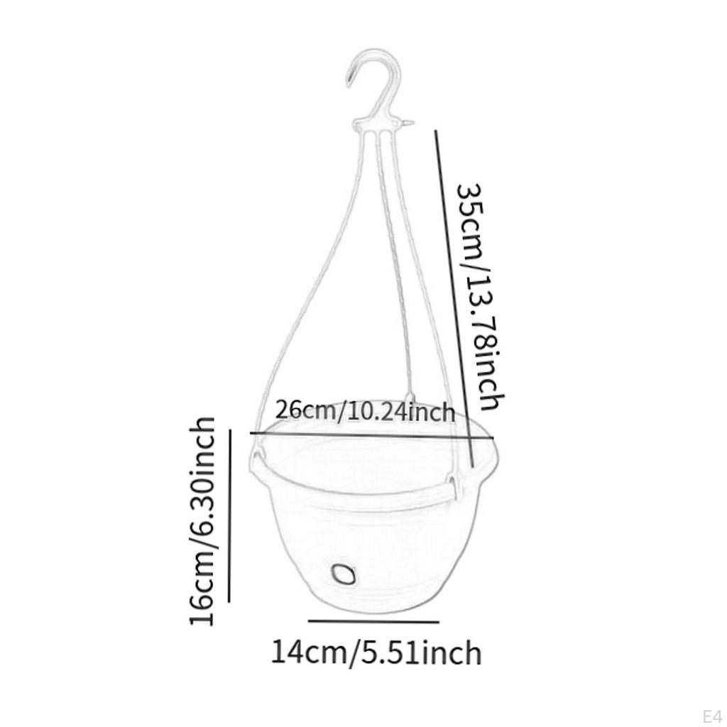 Поливочный цветочный горшок подвесной современный дизайн хлорофитум горшок растение двойной для
