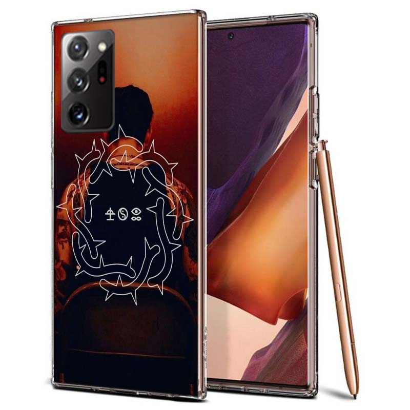 Чехол для телефона Band B-Bad O-Omens для Samsung A55 A35 A25 A15 A07 A05S A16 A17 A26 A36 A37 A56 A57 Galaxy Note 20 10 A50S A71 A51 A3