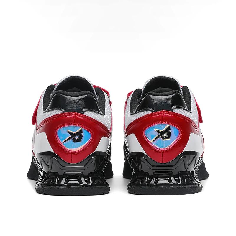 Мужские профессиональные кроссовки для тяжелой атлетики, приседаний, становой тяги, нескользящие, для зала, удобные, высококачественные, для тренировок, пауэрлифтинга