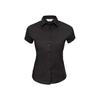Womens/Ladies Easy-Care Fitted Short-Sleeved Shirt