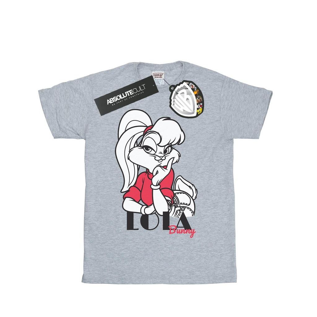 Looney Tunes Mens Classic Lola Bunny Cotton T-Shirt
