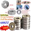 10-100 шт. Шарикоподшипники 608ZZ ABEC-7 Глубококанавочные Миниатюрные Подшипники Для Скейтборда Самоката Высокоуглеродистая Сталь Однорядные Подшипники