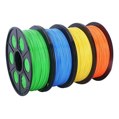 Пластиковая нить для 3D-принтера, разноцветные дополнительные резиновые расходные материалы