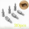 20pcs Nonslip Cross Self-tapping Screw Rubber Sleeve Glass Partition Nails  Home Wardrobe