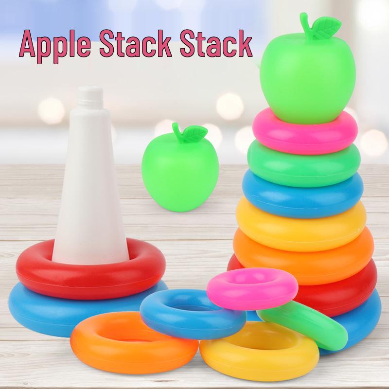 Little Duck Ring Toss Stacking Game for Ages 3-7 – Creative DIY Educational Pretend Play Toy