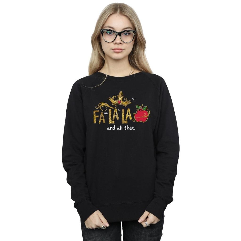 Disney Womens/Ladies Princess Snow White FaLaLa And All That Sweatshirt