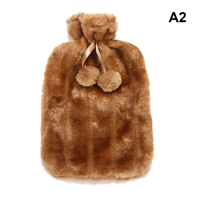 Большой чехол для бутылки с водой объемом 2 л, мягкий, имитация плюша, милый чехол для бутылки с водой, помогает сохранить герметичность сумки с водой