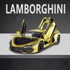 1:24 Lamborghini Revuelto Гальваническое покрытие Сплав Модель Автомобиля Игрушка Литье под Давлением Металлическое Литье Звук и Свет Автомобильные Игрушки Для Детей Транспортное Средство