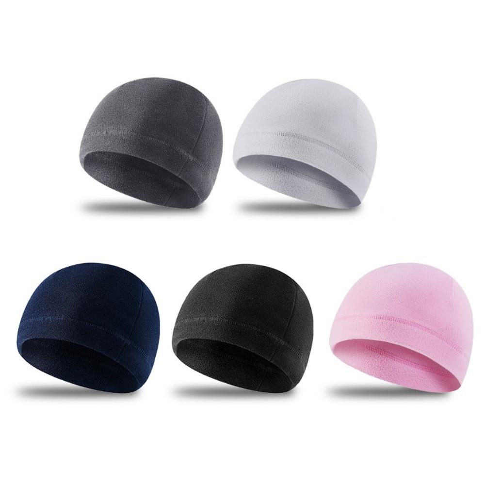 Polar Fleece Running Winter Sport Cap Warmer Outdoor Warm Hat Winter Running Hats Cycling