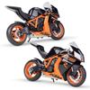 1/10 Scale Welly KTM 1190 RC8 R Alloy Motorcycle Model Diecasts Metal Toy Vehicles Motorcycle Model High Simulation Collection Childrens Gifts