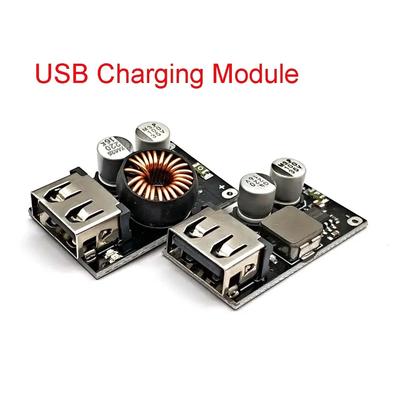 USB QC3.0 QC2.0 USB DC-DC понижающий преобразователь Зарядный понижающий модуль 6-32В 9В 12В 24В в Быстрая Быстрая Зарядка Печатная плата 5В