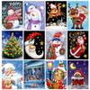 5D DIY Diamond Painting Christmas Snowman Cross Stitch New Arrival Diamond Embroidery Mosaic Cartoon Craft Holiday Decor
