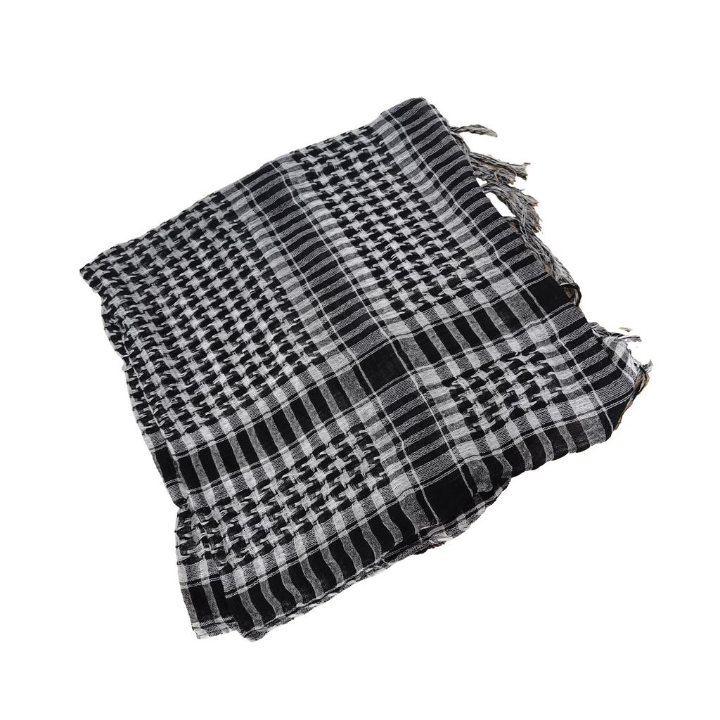 Muslims Arab Scarf Shemagh Head Scarf Ethnic Arabian DubaiSaudi Neckwrap Breathable Desert Headwrap Keffiyeh Hijab Scarf