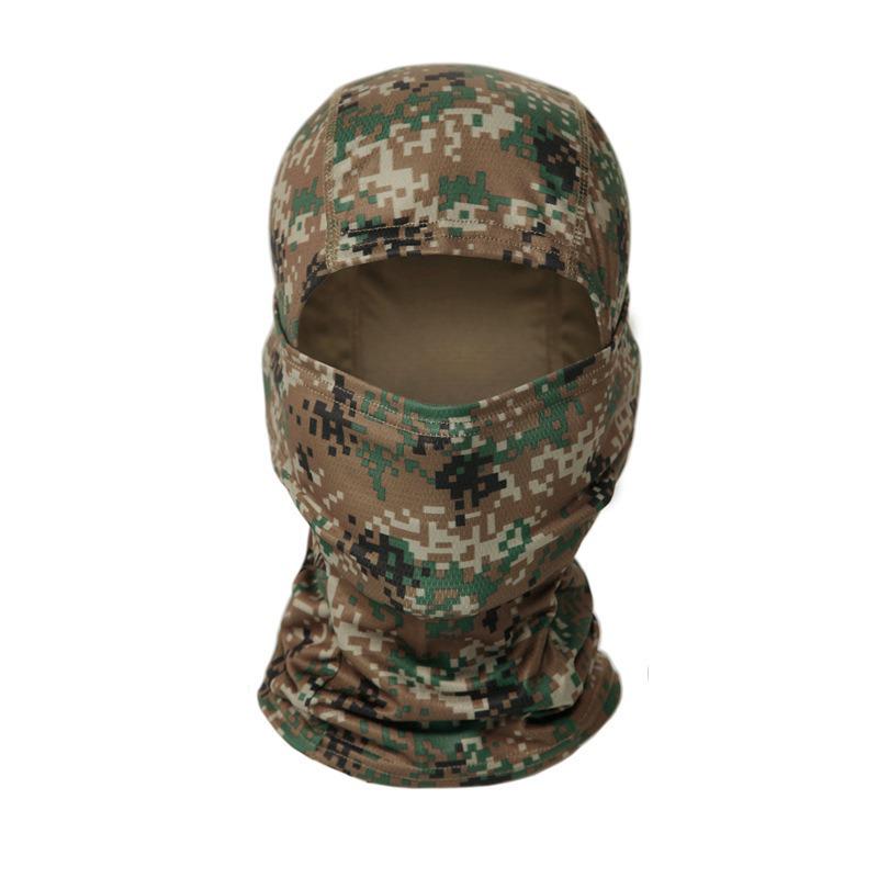 Exclusive Summer Outdoor Cycling Face Cover: Dustproof, Sun-Protective, Breathable, Quick-Dry Neck Gaiter with Single Hole Design