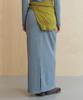 OLIVE DES OLIVE Logo Embroidered Waffle Jersey Skirt Oe6As9150