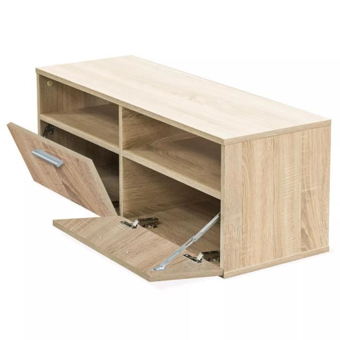 VidaXL TV Stand Engineered Wood 95x35x36 Cm Oak 244868