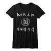 Ladies Duran Duran Dd Music Shirt