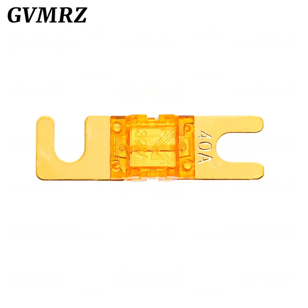 ANL Gold Plated Stud Car Fuses Mini Car Stereo Audio AFS Fuse 20A 30A 40A 50A 60A 70A 80A 100A 125A 150A 32V Auto Fuse Fuses Hot