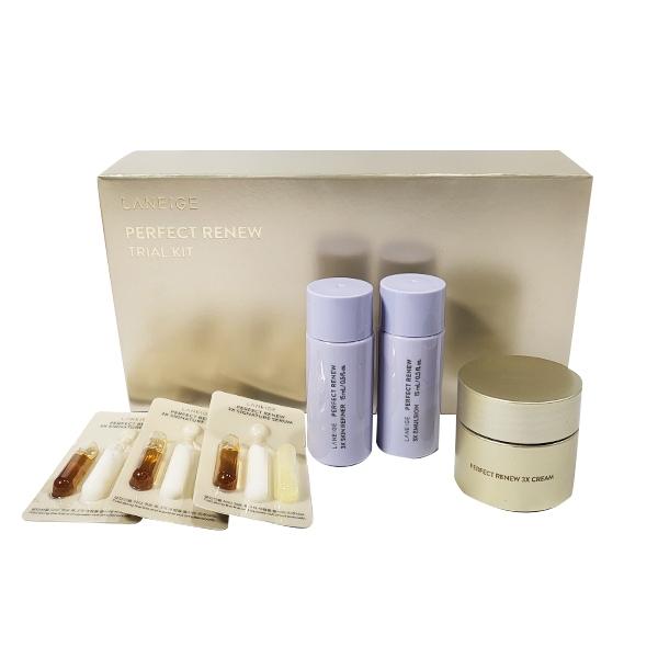 LANEIGE Perfect Renew Пробный набор 4 предмета + СЛУЧАЙНЫЙ ПОДАРОК
