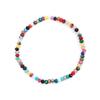 Браслет для пары Jbans Classic Color Mix с агатом огранки rondel, тонкий драгоценный камень (C2101-Ac721_Rd)
