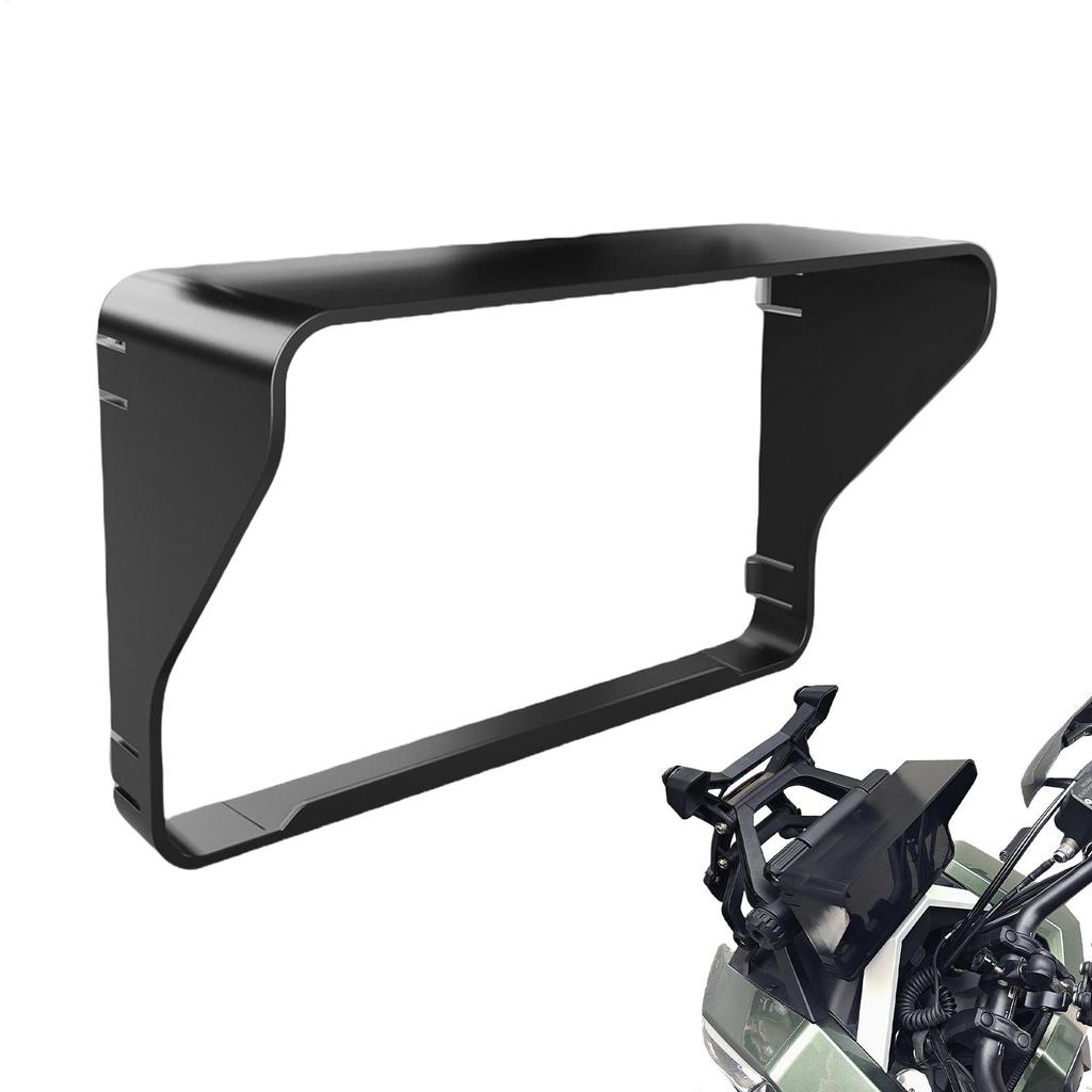 Для мотоцикла ZONTES 368G 2025 GPS Солнцезащитный козырек Навигационный экран Крышка Для экрана навигации мотоцикла Козырек Светоотражающая защита