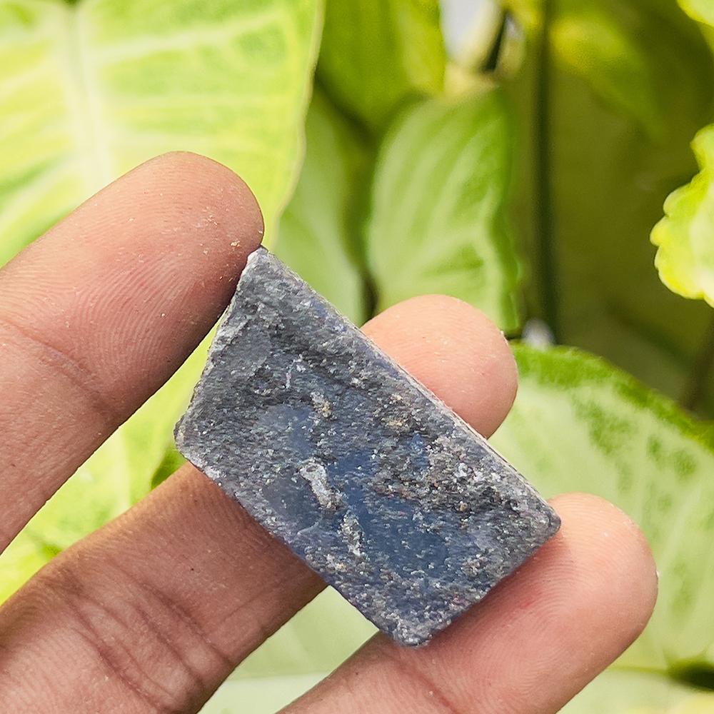 Certified 103.30 Ct Natural Blue Sapphire Rough Uncut Energy Spiritual Stone