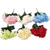 Realistic Fabric Hydrangea Artificial Plant For Wedding Celebration Home Decor