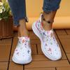 Spring and Summer Footwear Plus Size Casual Platform Shoes Running Shoes Rhinestone Women's Shoes