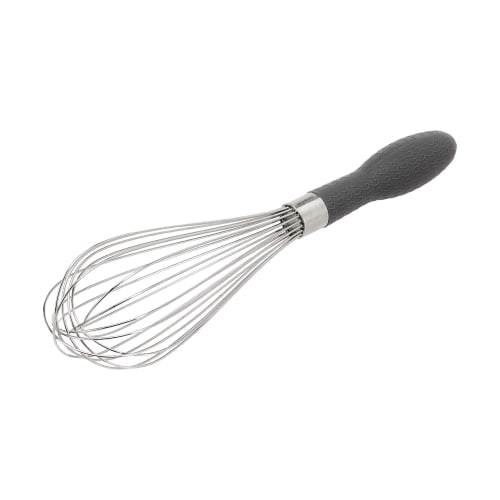 Basic 3-Piece Stainless Steel Whisk Set, Gray