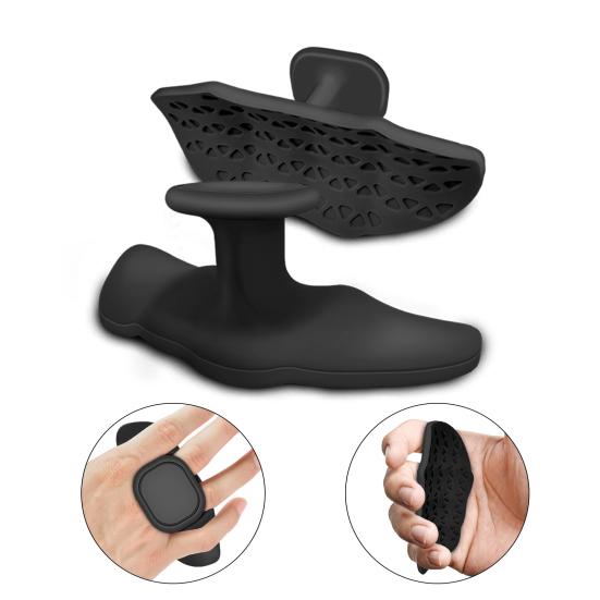 1 Pair Anti-Slip Silicone Workout Grips Men Women Hand Palm Protection Weight Lifting Dumbbell Deadlift Pull-Up Grippers Gym Training