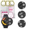 3x Apgo MATTE Hybrid Glass Screen Protector for Xiaomi Watch Color 2, Tempered Glass Substitute, Non-cracking