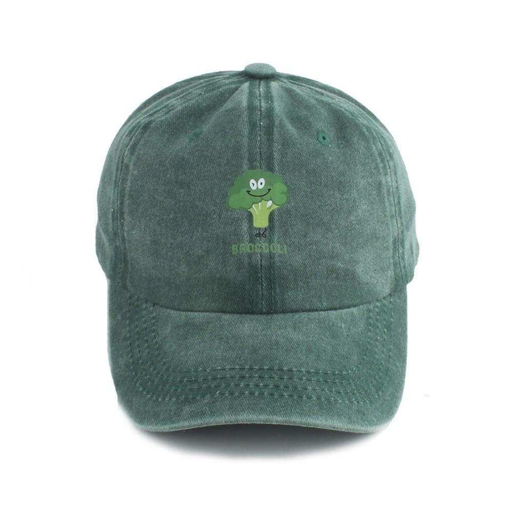 Adjustable Sun Hat Solid Color Baseball Hat Cute Snapback Cap for Children 2-6Y