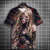 Summer Fashion Anime Girl 3D Print T-Shirts Streetwear Men Casual Oversized O-Neck Short Sleeved Tees Tops Clothing
