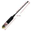 AL-800 Dual-Band Walkie-Talkie Antenna: High Gain Telescopic Whip for 888S/5R/UV82, SMA Female
