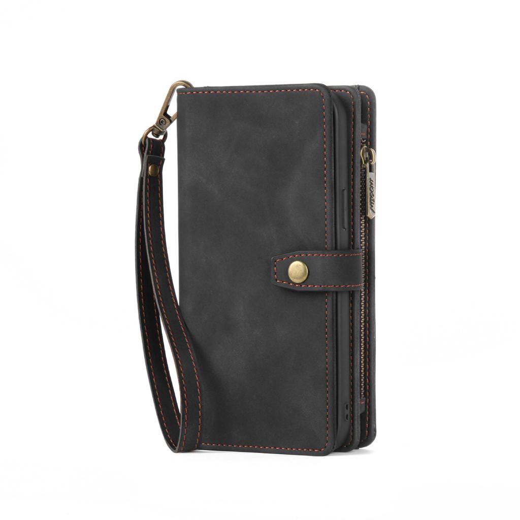 Новый многофункциональный кожаный чехол для телефона S23PLUS, чехол-кошелек для телефона Pixel7, откидной чехол 2-в-1 из кожи