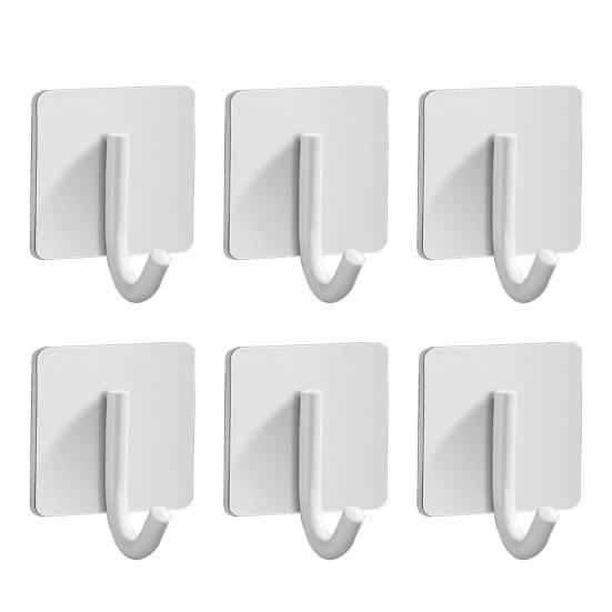 1/6 шт. настенные вешалки из нержавеющей стали прочные самоклеящиеся крючки для полотенец нержавеющие устойчивые к коррозии