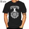 2023 Arrival Male Yggdrasil Tree Of Life Tees Short Sleeve Soft Cotton Original Designer T Shirt Men