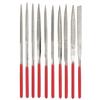 10-Piece Mini Diamond Needle File Set (5.5" Total Length 150 Grit Diamond File)