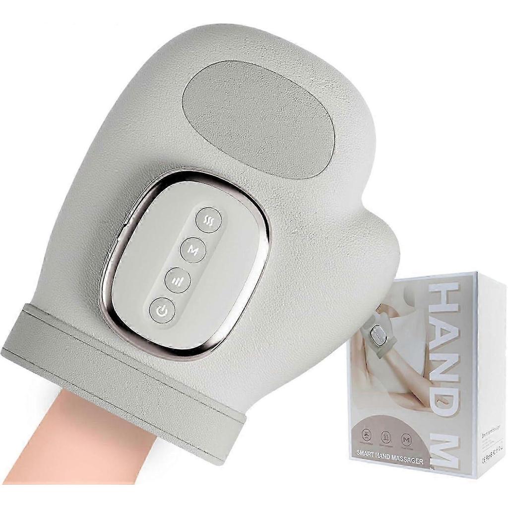 Hand Massager with Heat and Compression, 3-in-1 Professional Hand Massagers for Arthritis and Carpal Tunnel Relief, Holiday Gift for Women Men