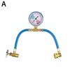 R134a Car Air Conditioning Refrigerant Charging Hose Pressure Tools Conditioning Quick Gauge Air With Car Coupler P1m6