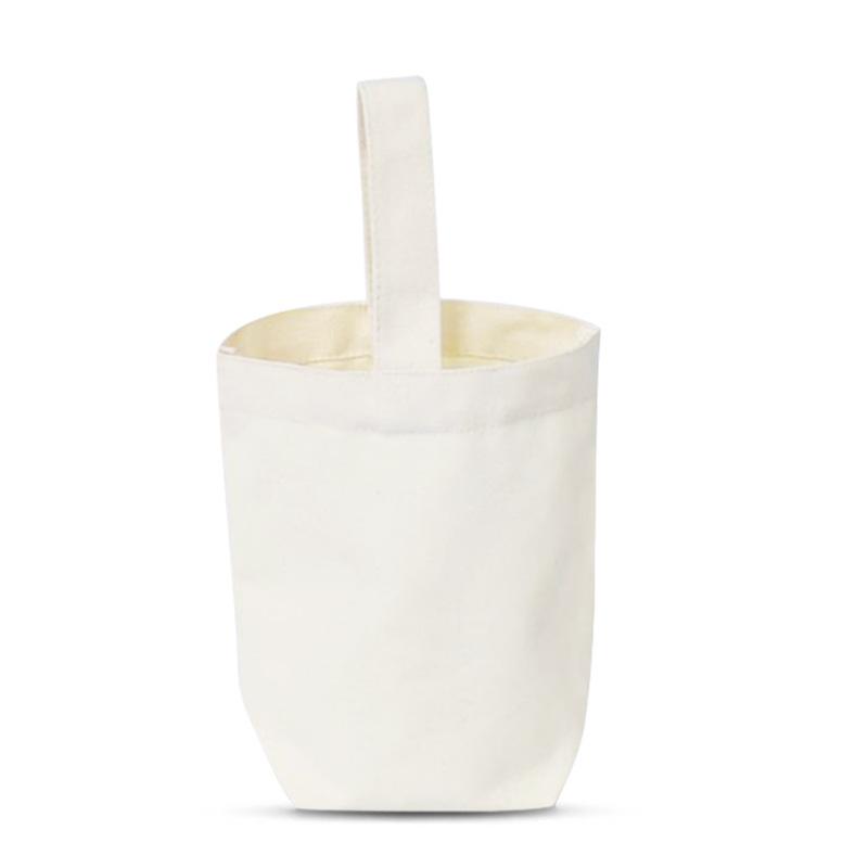 Высококачественная холщовая сумка-тоут с индивидуальным логотипом - Белая, Пустая, Персонализированная печать