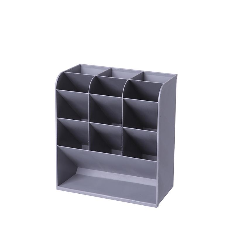 Многофункциональный наклонный держатель для ручек и ящик для хранения канцелярских принадлежностей для стола