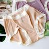 Ribbed Mid Waist Underwear  Hip Wrap Breathable Women's Panties Comfortable Simple Triangles Threaded  Panty
