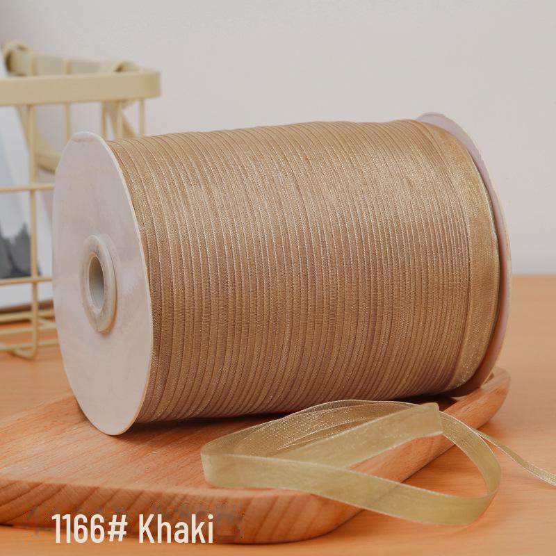 1 см прозрачная снежная пряжа лента для аксессуаров для волос и подарочных пакетов