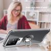 Прозрачный чехол с подставкой для кольца для vivo iQOO 11S, кронштейн-держатель, противоударный прозрачный чехол для iqqo 11 10 9 8 7 Pro, мягкий силиконовый защитный чехол для телефона