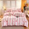 Flower Botanical Duvet Cover Set 3pcs Floral Bedding Set for Kids and Adults Comforter Covers Pillowcases, Washable Home Textil