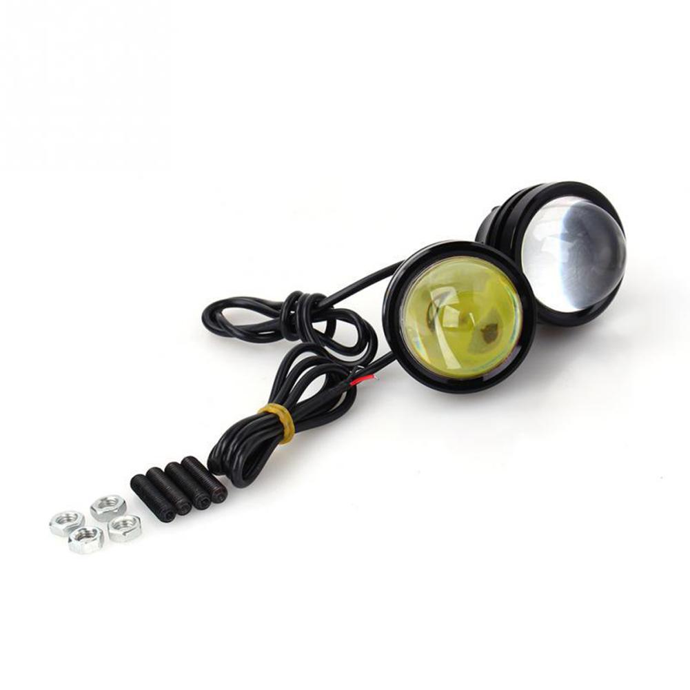 Водонепроницаемые противотуманные фары, белые, 1 пара, 12–24 В, 2 шт., пылезащитные